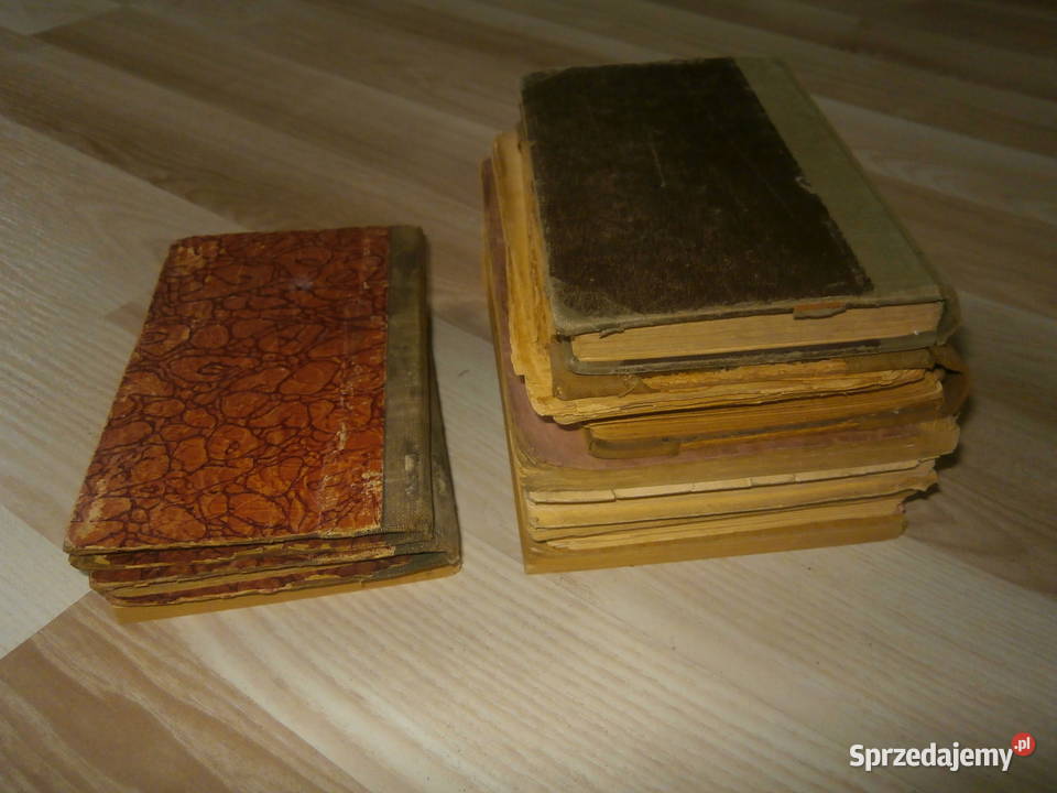 Stare książki pakiet antyki 10 różne 19271953 Łódź