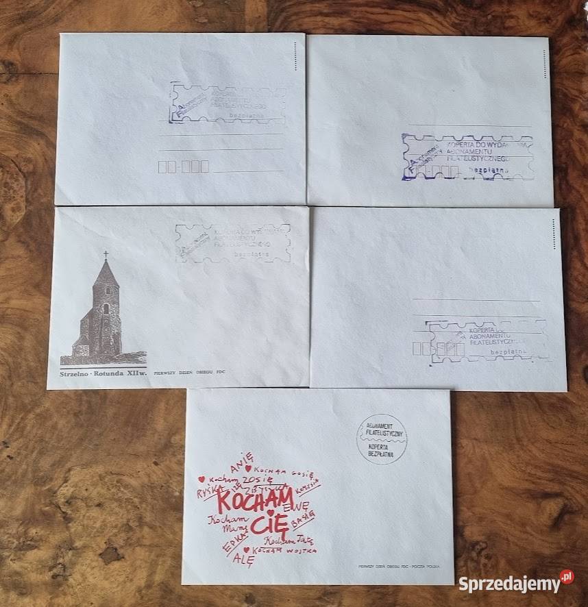 Koperty okolicznościowe filatelistyka FDC Zielona Góra sprzedam
