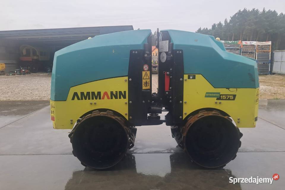Mini walec okołkowany Ammann RAMMAX 1575 Walce Dunkowa