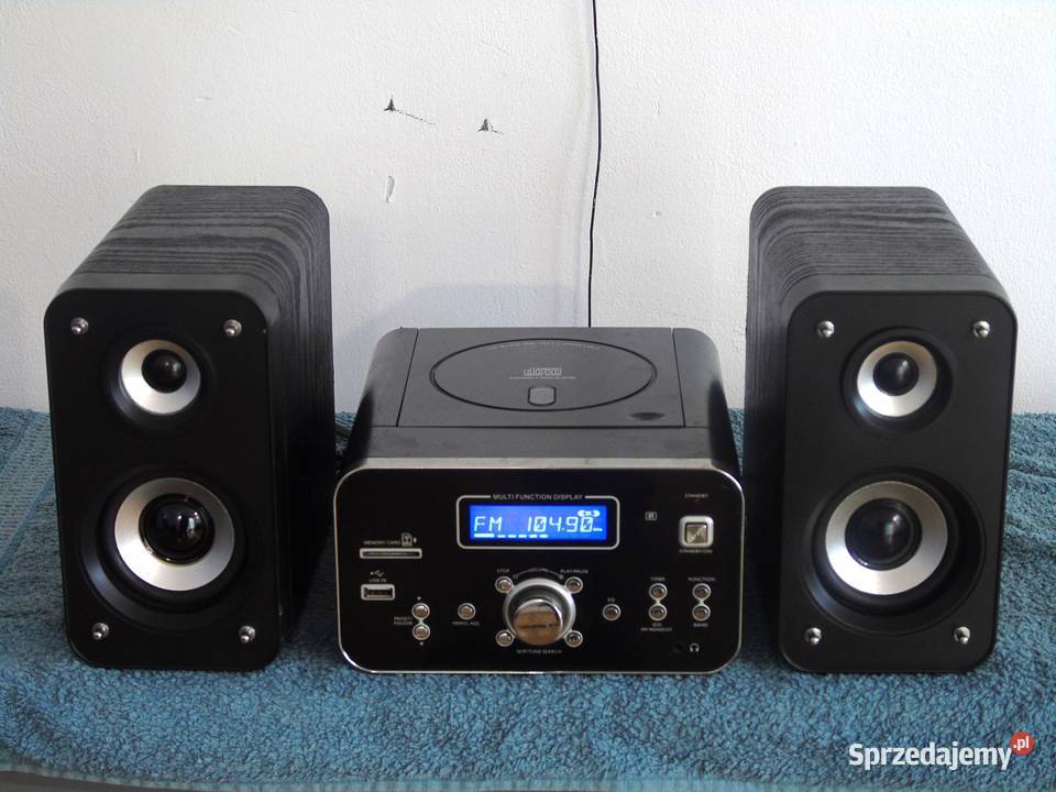 Wieża JGC MS203 CD USB mp3 AUX kolumny sprawna podkarpackie Jasło