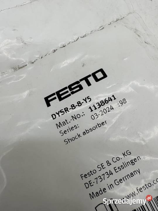 Festo 1138641 DYSR88Y5 Amortyzator hydrauliczny Warszawa