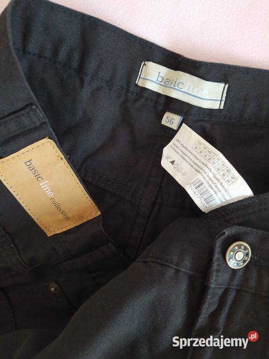 Spodnie bawełniane Basic Line chinosy 3XL4XL podkarpackie Rzeszów