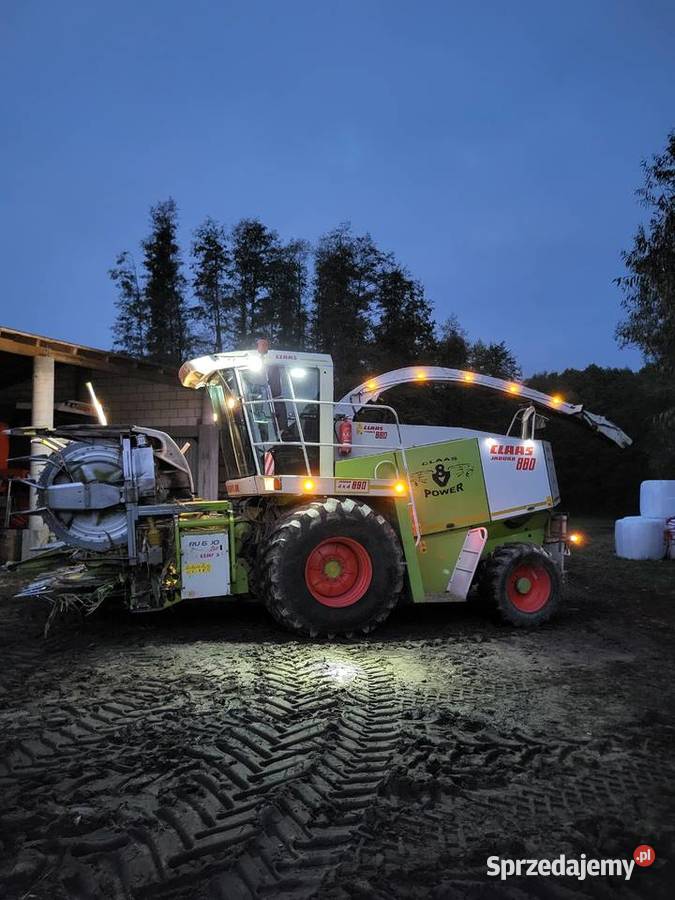 Sieczkarnia Claas Jaguar 880 Detektor metalu Bobrówka