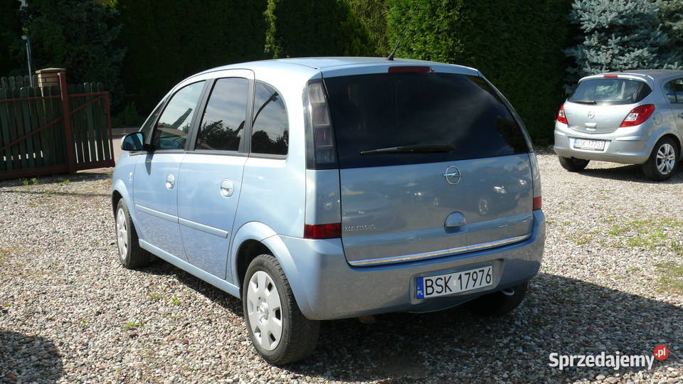 Opel Meriva 16 benzyna 2009r ZAREJESTROWANA Hatchback podlaskie Sokółka sprzedam