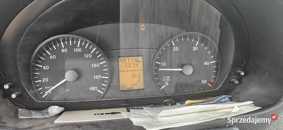 Mercedes sprinter 906 autolaweta w ciągłej Puławy sprzedam