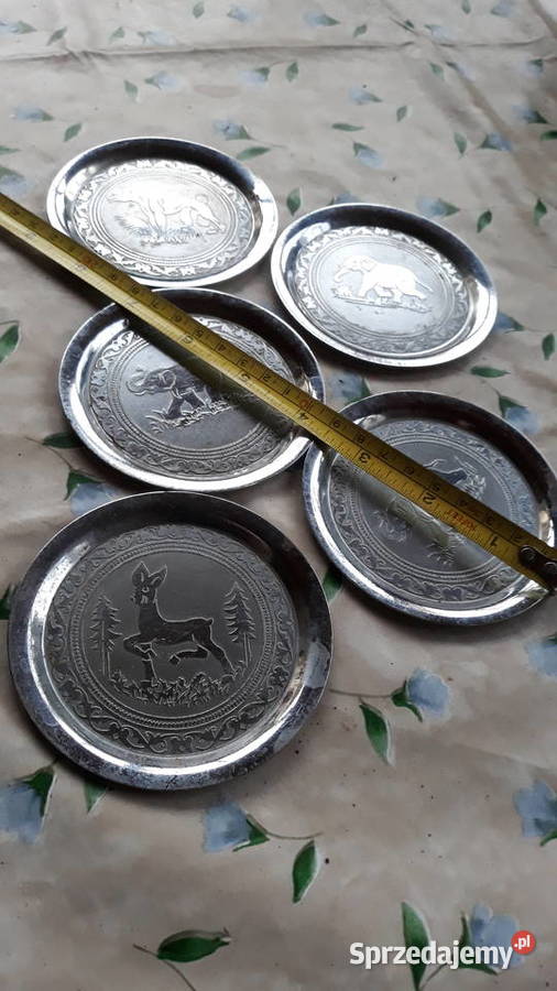 Pięknemetalowe podstawki pod szklankimotyw Gorzów Wielkopolski sprzedam