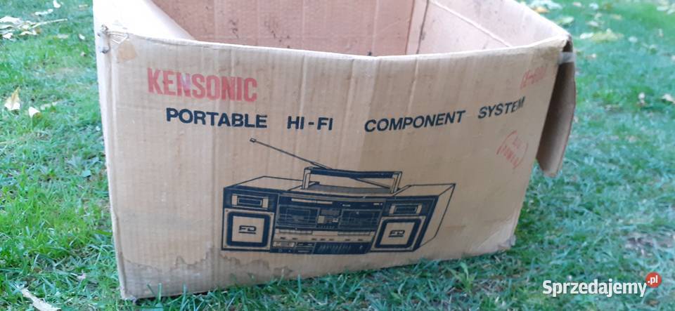 Instrukcja i karton radia Kensonic International Tuszkowo