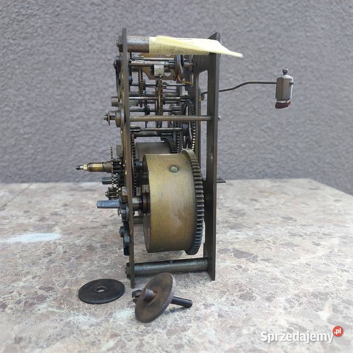 648 Mechanizm zegara ściennego GB Becker P48 do Tczew