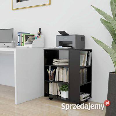 Szafka na kółkach czarna 60x35x75 materiał Warszawa sprzedam