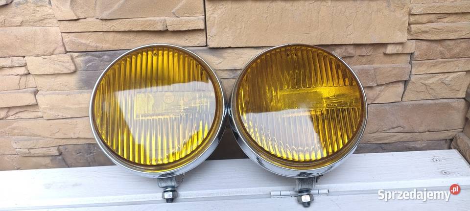 NOWE DUŻE ŻÓŁTE HALOGENY PAL SKODA 120 GLS S100 dolnośląskie Świdnica
