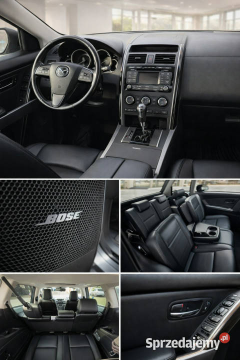 Mazda CX9 CX9 PLUS 7os LPG 30000 BRUTTO 4x4 Lpg Zarejestrowany w Polsce Białystok