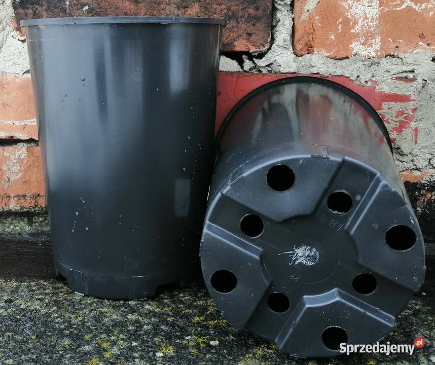 Doniczki wysokie produkcyjne okrągłe 16 3L do śląskie Siewierz