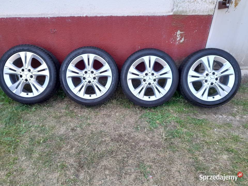 Alufelgi 17 Mercedes 5X112 R17 7J ET485 Motoryzacja Przasnysz