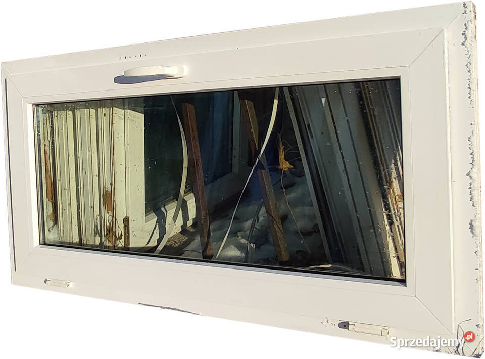 OKNA KacprzaK OKNO PCV 122x63 Używane Plastikowe