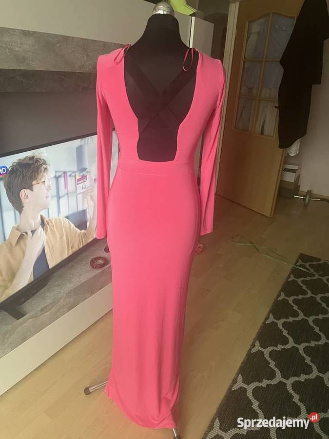sukienka maxi cross back River Island XSS długi