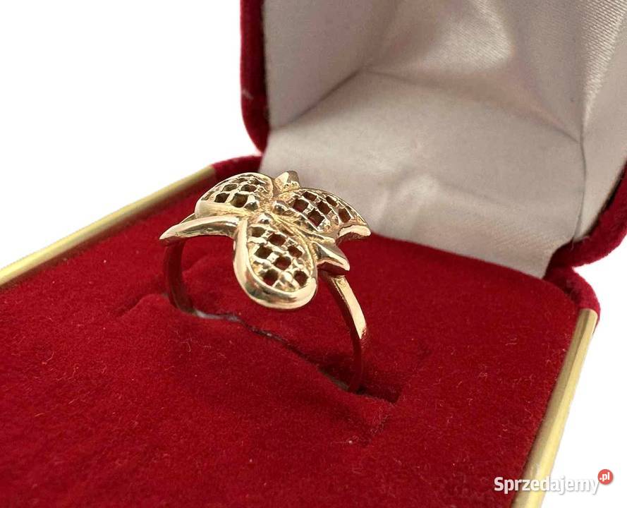 Złoty Pierścionek pr 585 240g R18 sprzedam