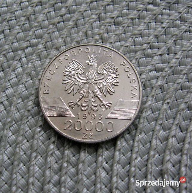 Polska 20000 1993r Jaskółki Kalisz sprzedam