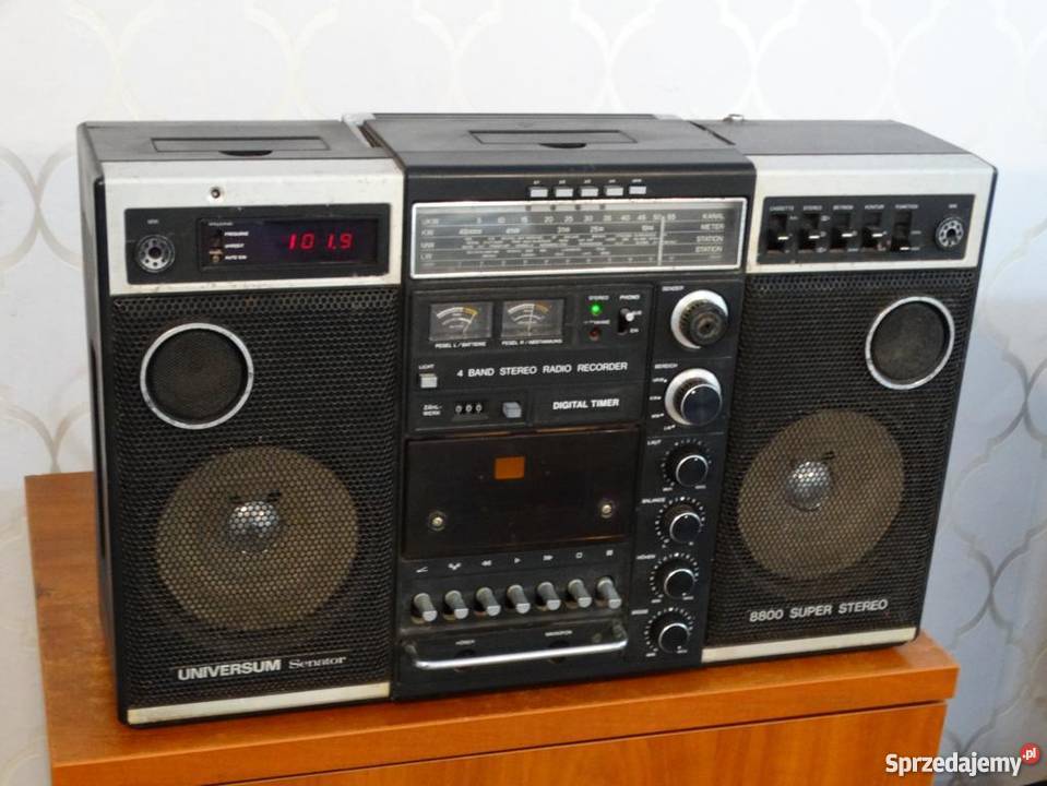 Universum Senator 8800 Vintage Ghettoblaster Jasło