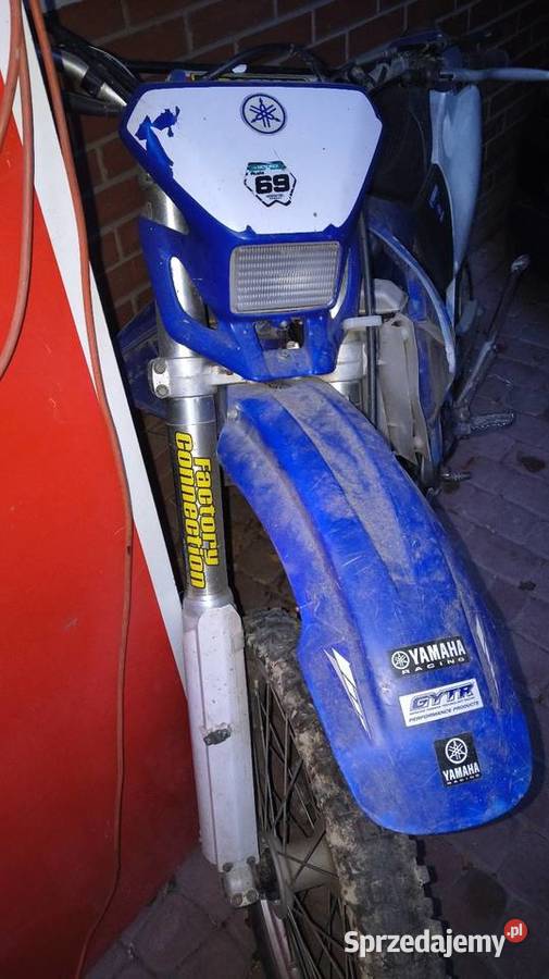 Yamaha WR 250 F 2002 niebieski Kazimierz Dolny sprzedam