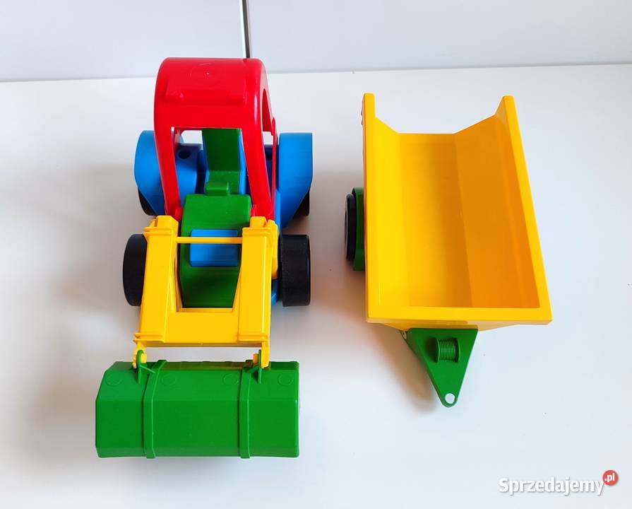 Nowy traktor ładowarka z przyczepą Wader Samochody i pojazdy Katowice