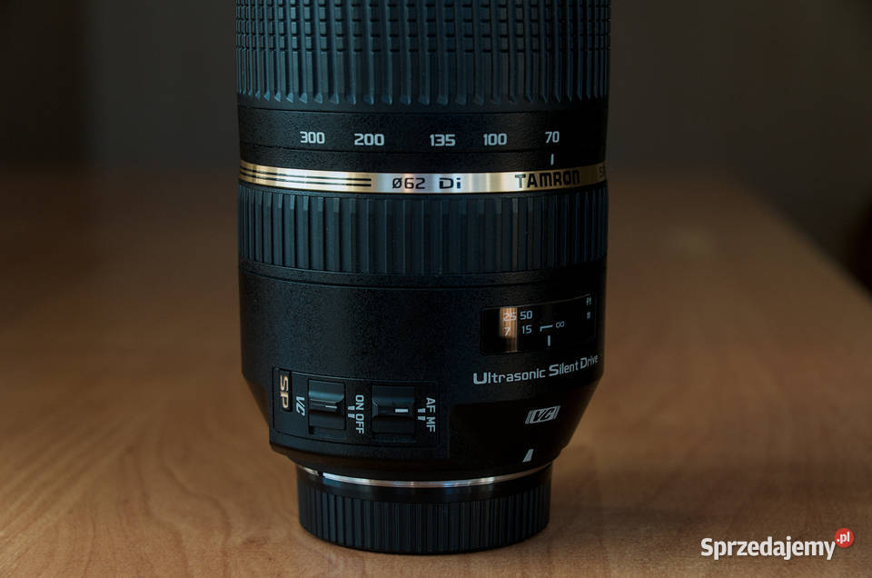 Tamron 70300mm F456 Di VC USD bagnet Nikon F Stara Wieś