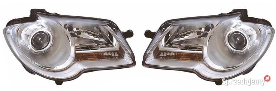 Volkswagen Touran 0710 Reflektor przedni lampa