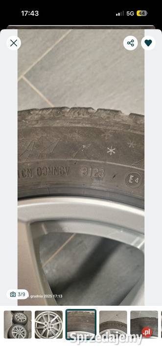 Felgi aluminiowe 17 Audi Bobowa