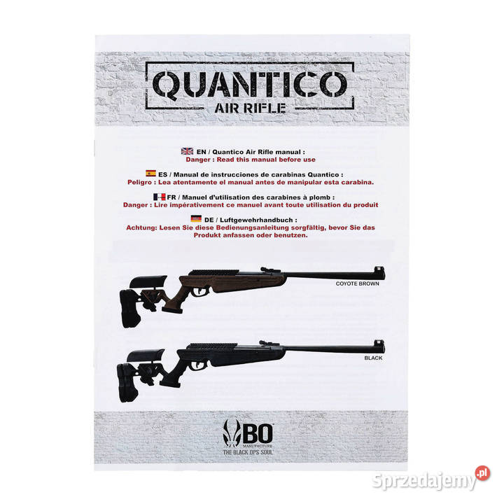 Wiatrówka Black Ops Quantico 55 mm mazowieckie Warszawa