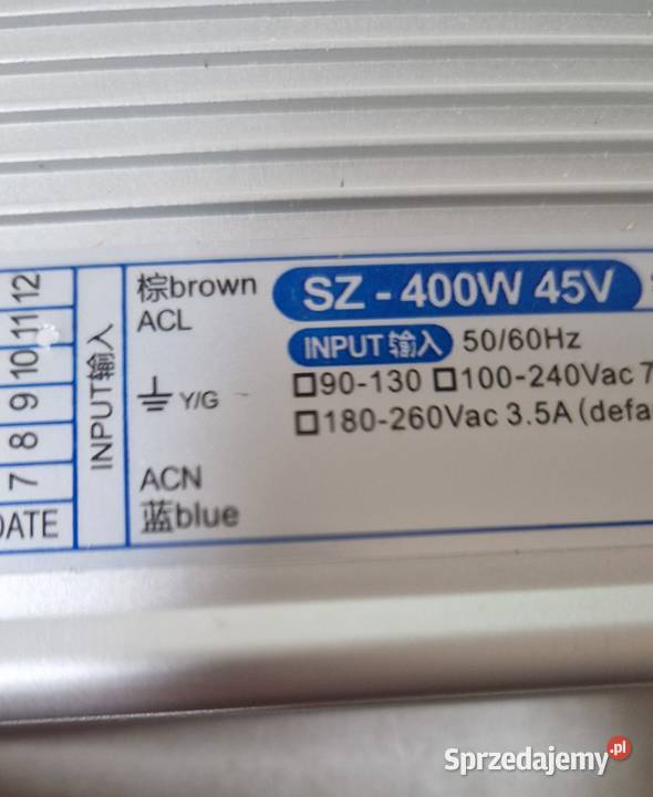 Generator mgły ultradźwiękowy 10 głowic 400W 45V Radom