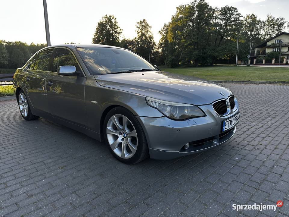 BMW e60 30 diesel automat Seria 5 łódzkie Żelechlinek