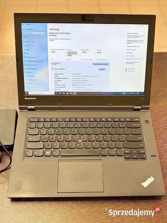 Laptop Lenovo ThinkPad L440 Intel Core i74800MQ warmińsko-mazurskie Elbląg