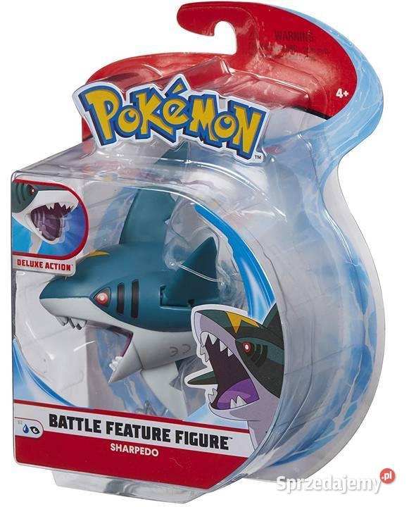 Figurka POKEMON Sharpedo z Funkcją Ataku Mogilany