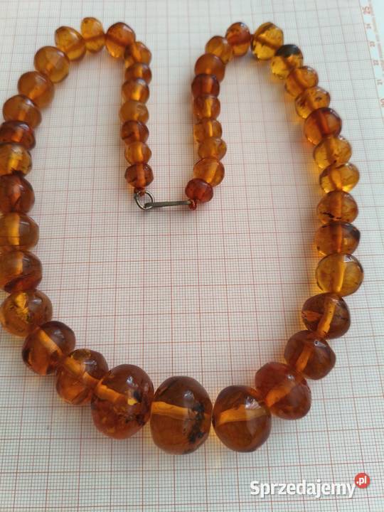 Naszyjnik Bursztyn Vintage Białystok
