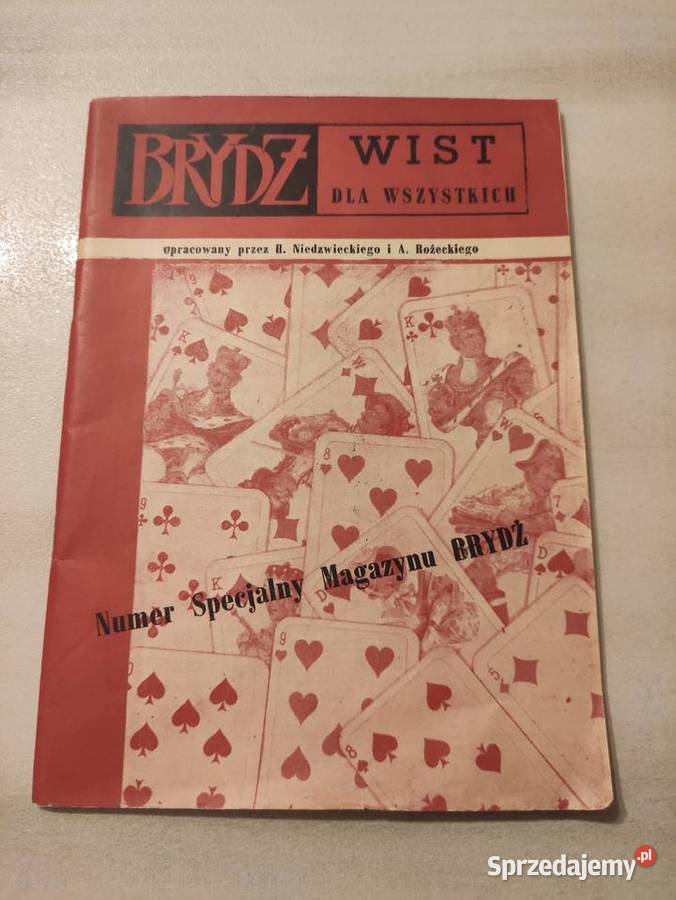 Brydż WIST Wszystkich Niedźwiecki Różecki Słupsk