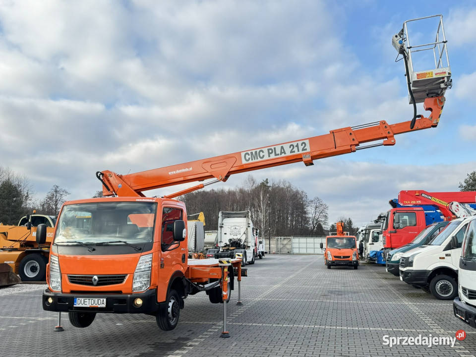 Renault Maxity Podnośnik Koszowy 21m CMC PLA 212 Widełki sprzedam