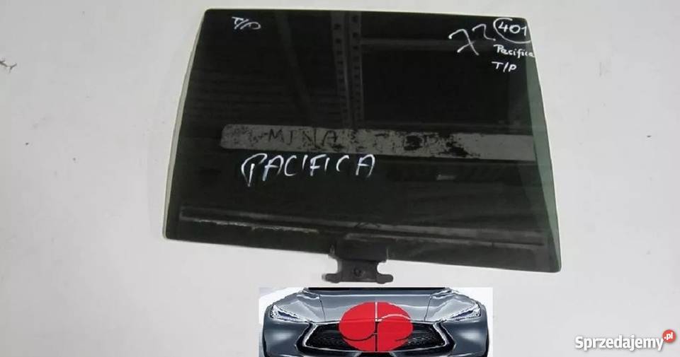 CHRYSLER PACIFICA SZYBA BOCZNA DRZWI TYŁ PRAWA wielkopolskie Nowy Tomyśl