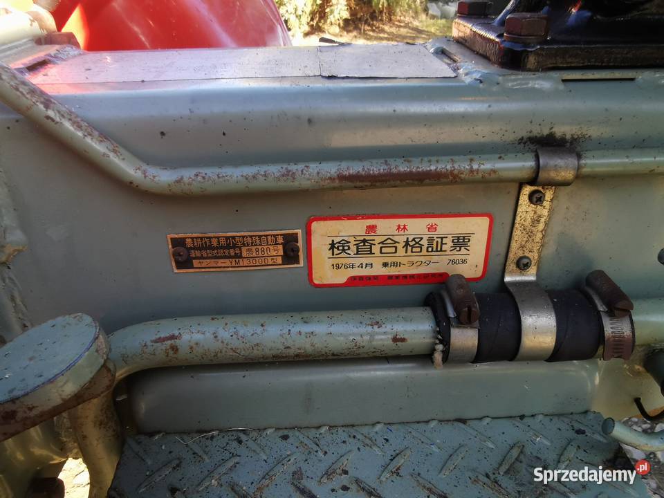 Traktor Yanmar 1300D 4x4 13 sprzedam