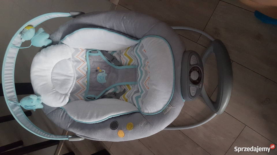 Leżaczek Bujaczek Hybrydowy INGENUITY SŁONIK Warszawa