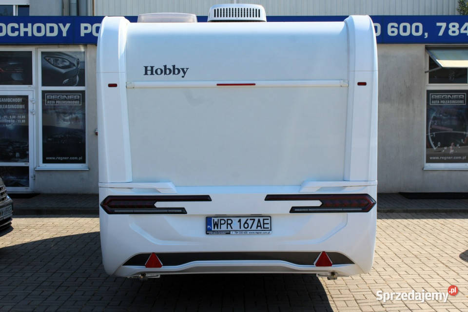 przyczepy kempingowe Hobby DE LUXE 495 WFB FV23 Kempingowe