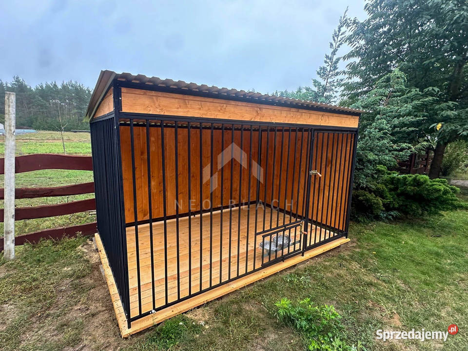 Kojec psa 3x2m Ściany Wiatrołap Miski Podłoga śląskie Częstochowa