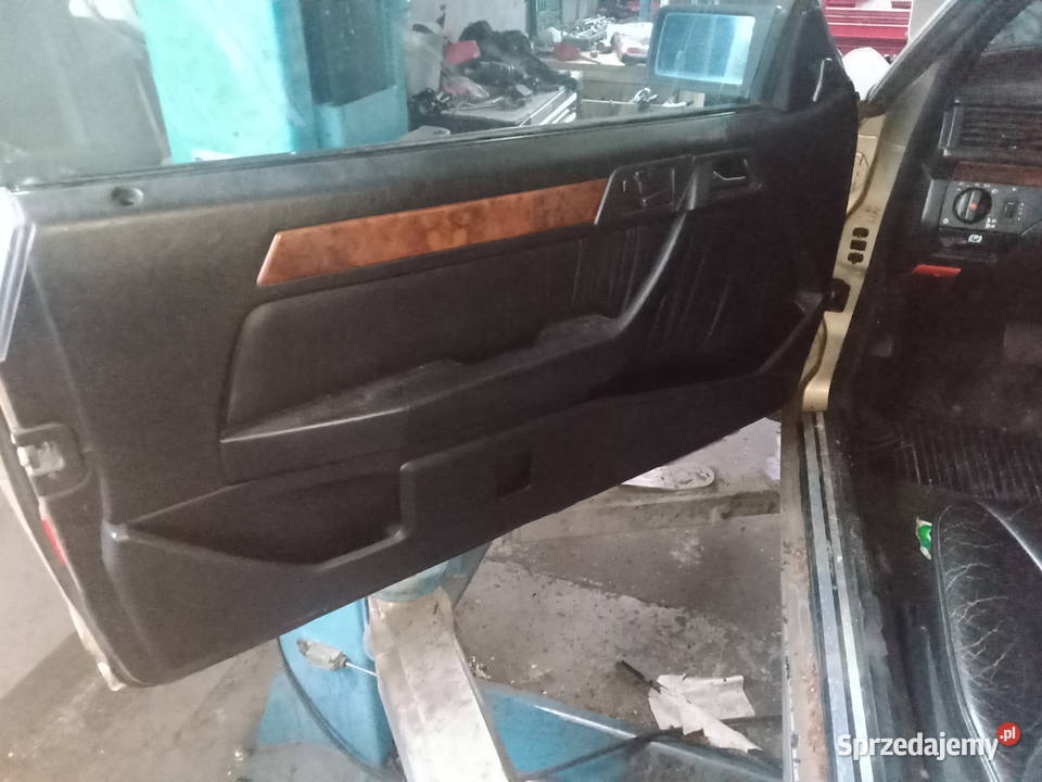 Mercedes W124 coupe skóra wnętrze elektryka Radom