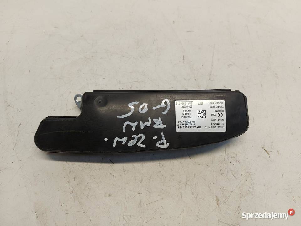 BMW G05 X5 30d 2019r PODUSZKA BOCZNA FOTELA osobowe