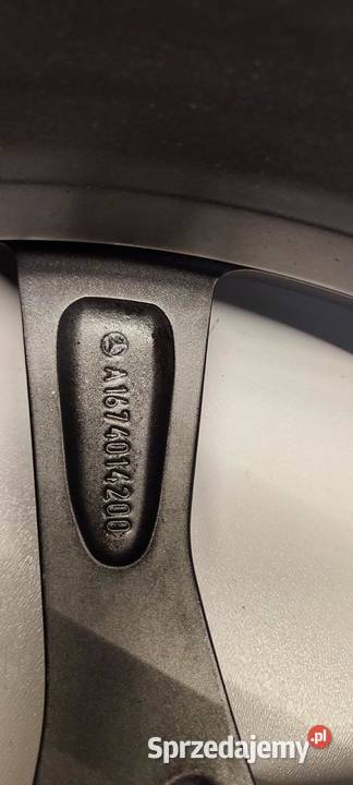 MERCEDES GLE53 W167 FELGA 21 AMG A1674014200 dolnośląskie