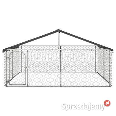 vidaXL Kojec psa z zadaszeniem 300 x 300 x 150 Warszawa