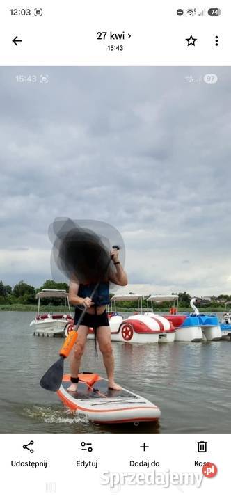 Deska sup shark wielkopolskie Środa Wielkopolska