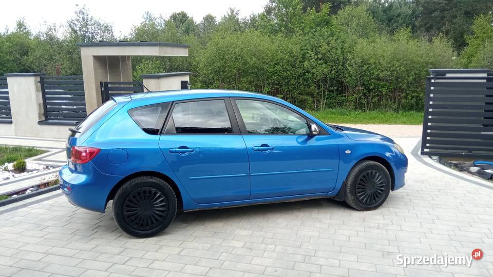 Mazda 3 16 Benzyna Uszkodzona lakier metallic