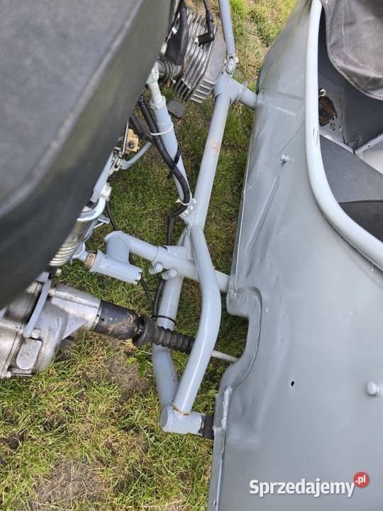 Motocykl DNIEPR MT16 z napędem na kosz Aleksandrów Łódzki