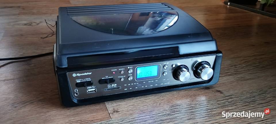 Gramofon Roadstar TTR8632U Stan Zgrywaj winyle Wąbrzeźno sprzedam