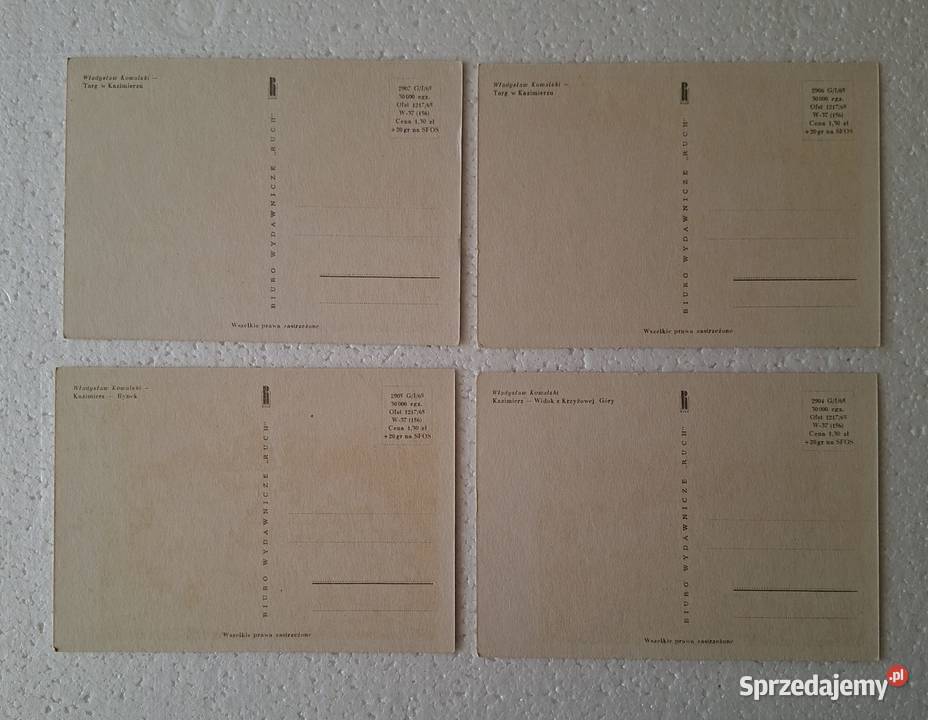 Władysław Kowalski Kazimierz Dolny Warszawa sprzedam