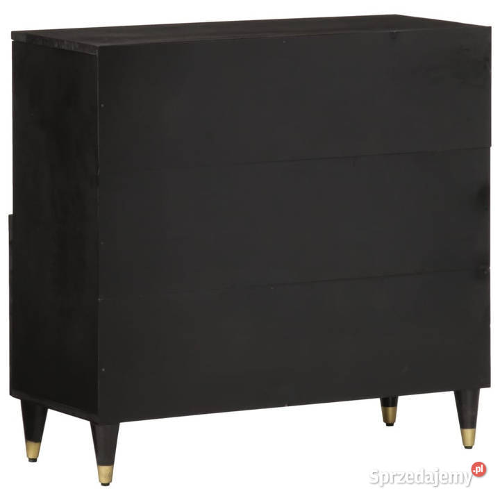 Szafka 80x33x75 lite drewno mango WM358347 mazowieckie Warszawa